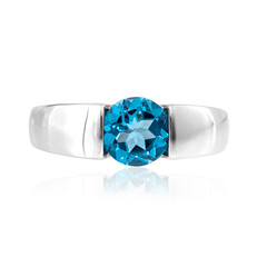 Zilveren ring met een Marambaia-topaas