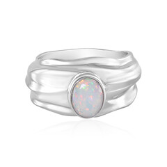 Zilveren ring met een Welo-opaal (de Melo)
