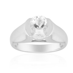 Zilveren ring met een Herkimer Kwarts (Pallanova)