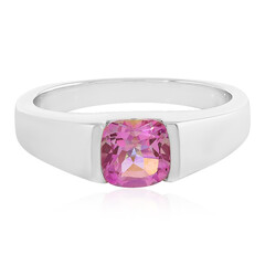 Zilveren ring met een Verjaardag Topaas