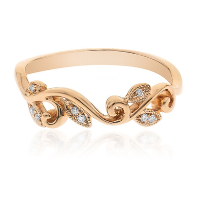 Gouden ring met SI2 (H) Diamanten (CIRARI)