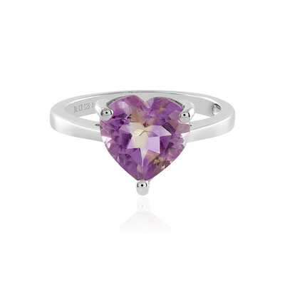 Zilveren ring met een Anahi Ametrien