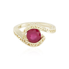 Gouden ring met een Madagaskar Robijn (Ornaments by de Melo)