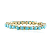 Zilveren ring met Sleeping Beauty Turkooisen