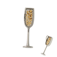 Zilveren hanger met citrienstenen