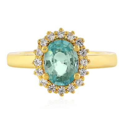Zilveren ring met een Ratanakiri zirkoon