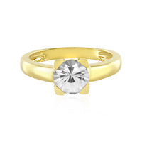 Zilveren ring met een zirkoon