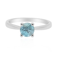 Platina ring met een Ratanakiri zirkoon