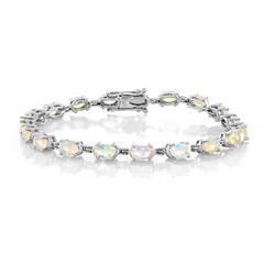 Zilveren armband met Welo-opalen