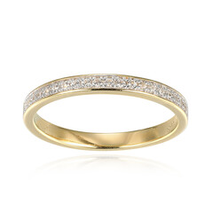 Zilveren ring met zirkonen