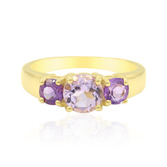 Zilveren ring met een lavendel amethist