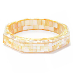 Armband met een Parelmoer mozaïek (Dallas Prince Designs)