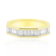 Gouden ring met zirkonen (de Melo)