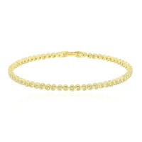 Gouden armband met Si1 Kanarie Diamanten