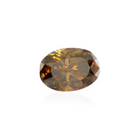 Edelsteen met een SI1 Oranje Diamant 0.61 ct