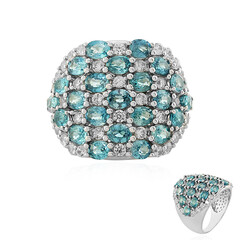 Zilveren ring met Ratanakiri zirkonen