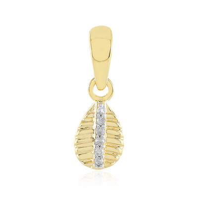 Zilveren hanger met I2 (I) Diamanten