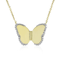 Gouden halsketting met Loepzuivere (F) Diamanten (LUCENT DIAMONDS)