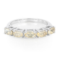 Zilveren ring met maanschemer zonnestenen