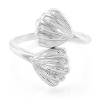 Zilveren ring met een zirkoon