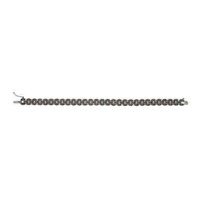 Zilveren armband met marcasieten