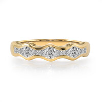 Gouden ring met IF Diamanten (D)