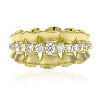 Gouden ring met een SI2 (H) Diamant (CIRARI)