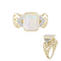 Gouden ring met een AAA Welo-opaal (Ornaments by de Melo)