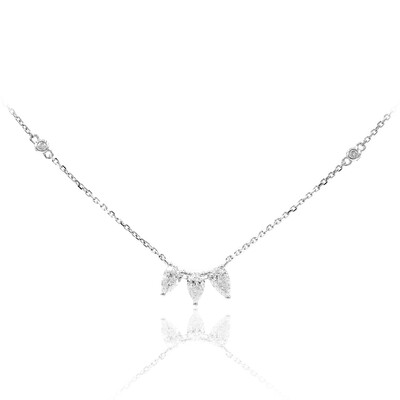 Gouden halsketting met SI1 (H) Diamanten (CIRARI)