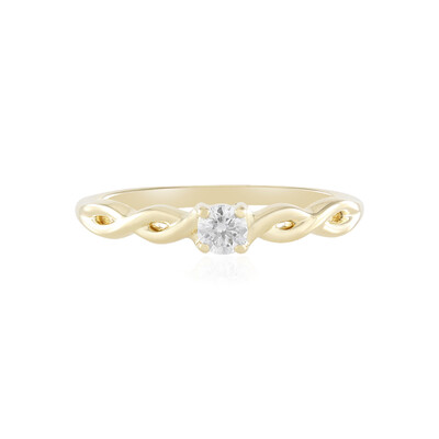 Gouden ring met een IF (G) Diamant