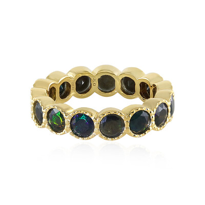Zilveren ring met Mezezo opalen