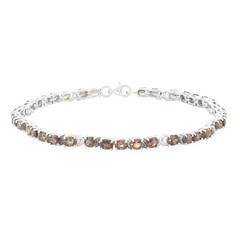 Zilveren armband met Kleurwissel Saffieren