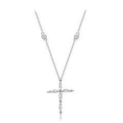 Gouden halsketting met SI2 (H) Diamanten (CIRARI)