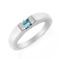 Zilveren ring met een Ratanakiri zirkoon