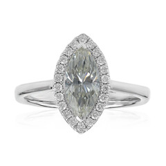 Gouden ring met een Diamant DI2 (J) (CIRARI)