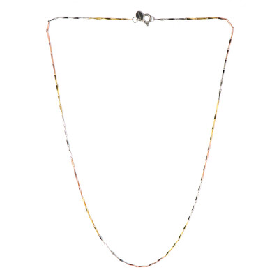 Zilveren halsketting (MONOSONO COLLECTION)