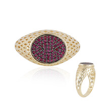 Gouden ring met robijnen (Ornaments by de Melo)