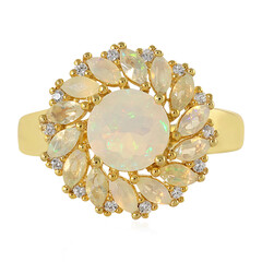 Zilveren ring met een Welo-opaal
