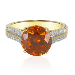 Gouden ring met een Spaanse sfaleriet
