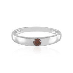 Gouden ring met een Rode SI1 Diamant