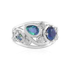 Zilveren ring met een Mezezo opaal