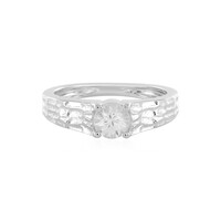 Zilveren ring met een zirkoon