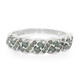 Zilveren ring met Fancy diamanten