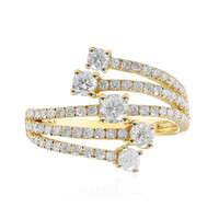 Gouden ring met een I1 (H) Diamant (CIRARI)