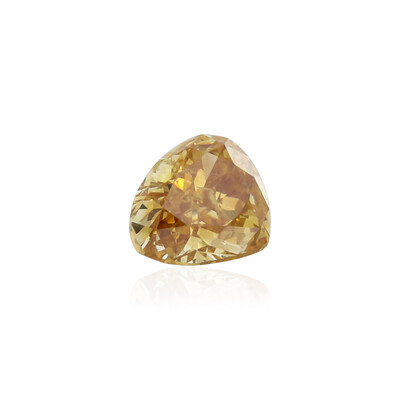 Edelsteen met een gele SI2 diamant 0,32 ct