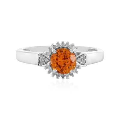 Gouden ring met een spessartien