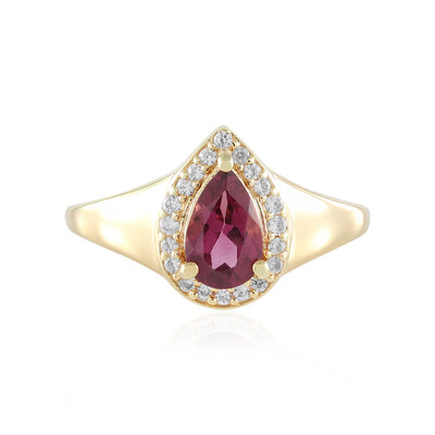 Zilveren ring met een umbaliet