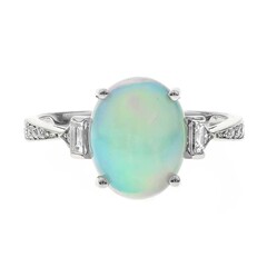 Gouden ring met een AAA Welo-opaal (CIRARI)