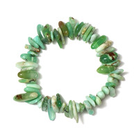 Armband met chrysopraasstenen