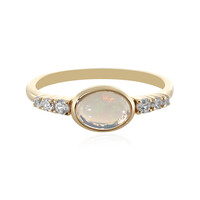 Gouden ring met een Welo-opaal